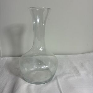 Vtg Princess House Heritage Carafe Decanter Etched Crystal Wine Water Beverage